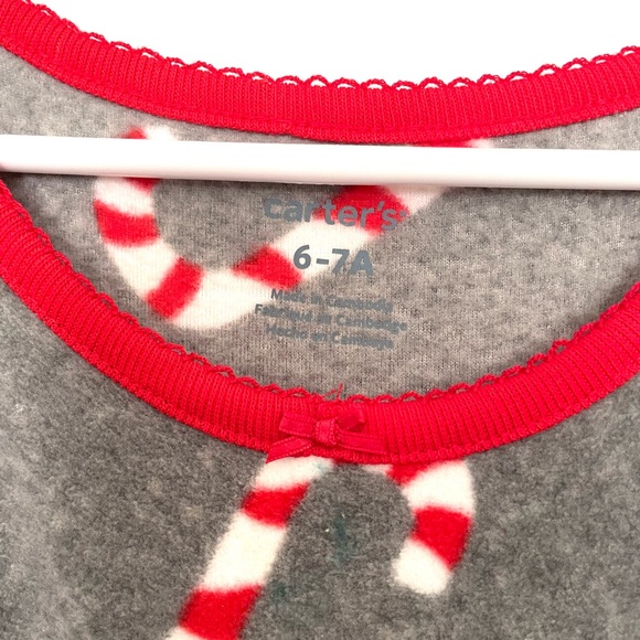 Carters Candy Cane Gown size 6-7 - Picture 2 of 3